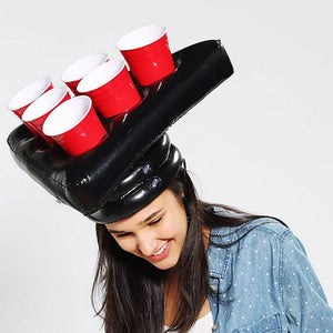 Inflatable Pong Hat
